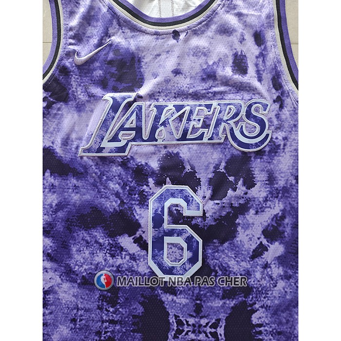 Maillot Los Angeles Lakers LeBron James NO 6 Select Series 2023 Volet